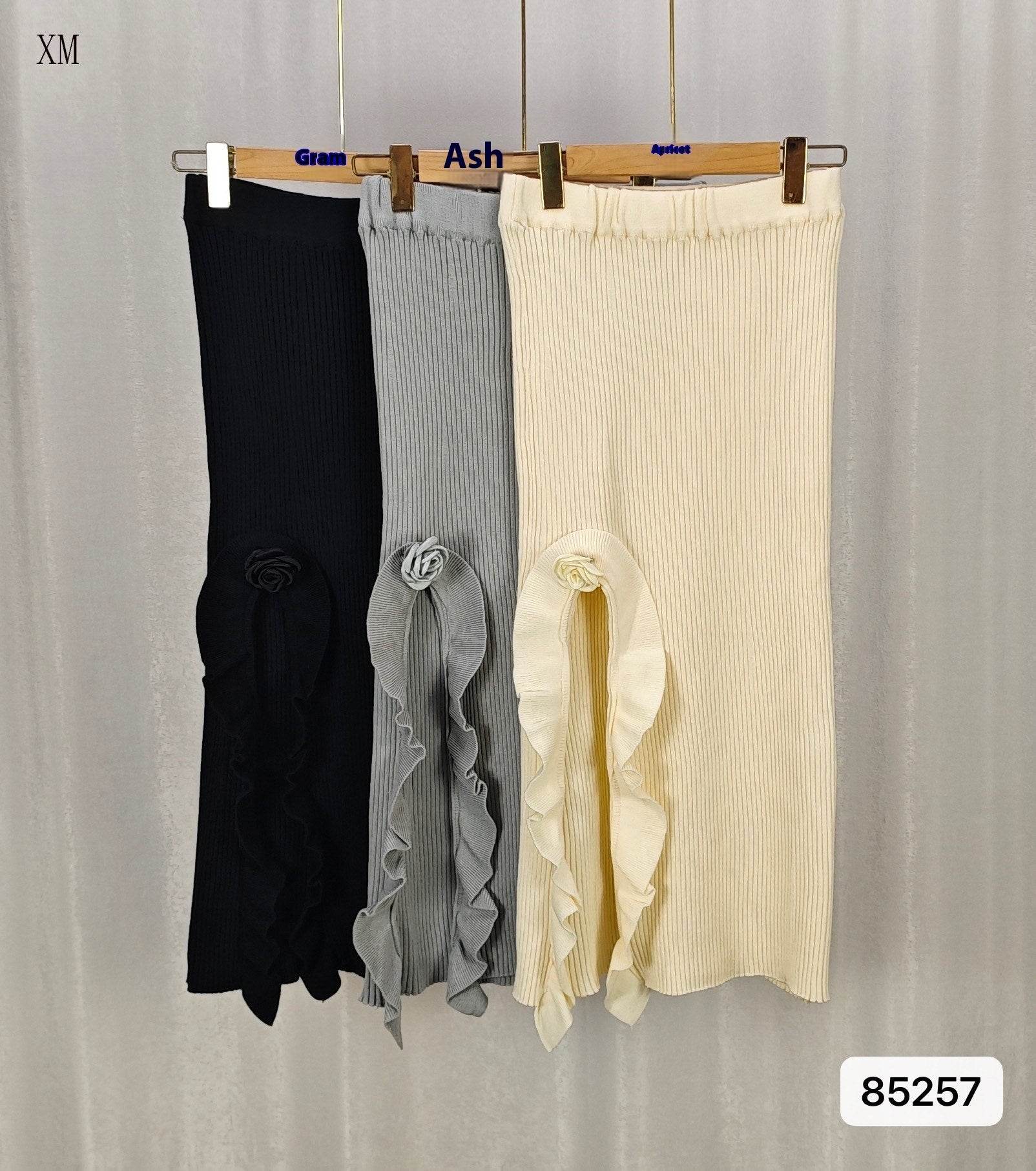 French Rose A-Line Skirt for Women - Stylish Geometric Design in Free Size - Buy Center