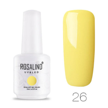 ROSALIND UV Curable Nail Gel - Long Lasting & Odorless Color - Buy Center
