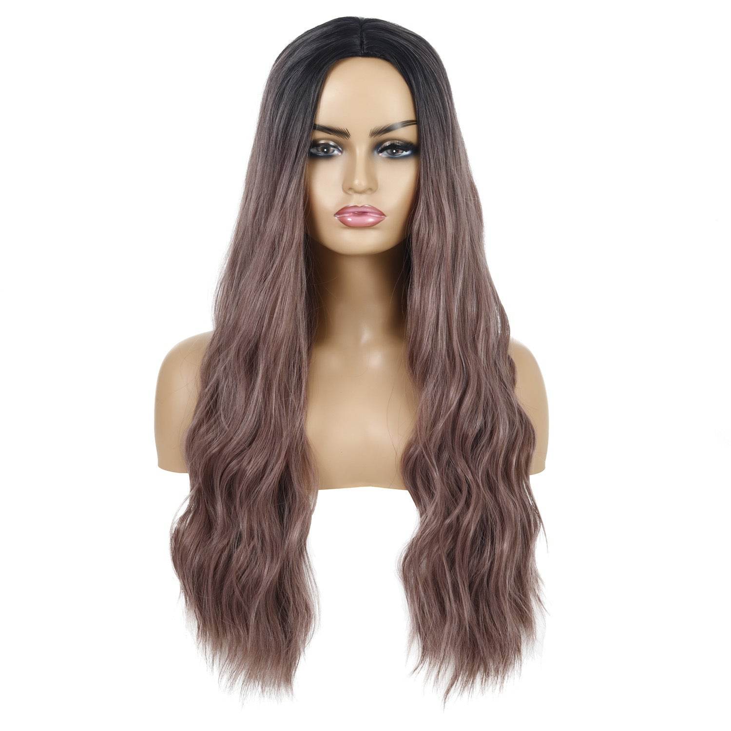 Wavy Curly Human Hair Wig - Trendy European & American Styles 2025 - Buy Center