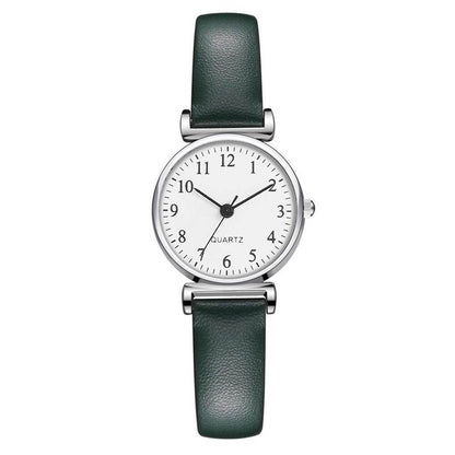 Simple Student Quartz Watch for Women - Stylish Colors & Thin Strap - Buy Center