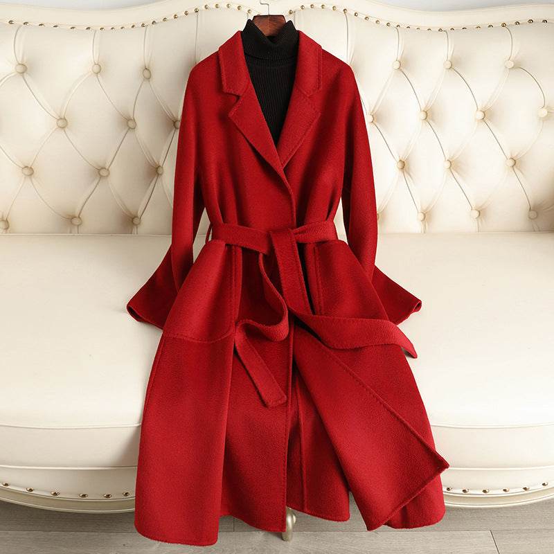 Buycenter Double-sided Woolen Coat - Urban British Style, Handmade Quality - Buy Center