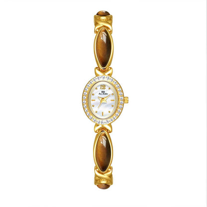 Center Hetian Jade Chain Watch - Elegant Women's Bracelet for Timeless Style - Buy Center