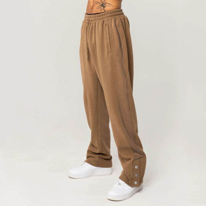 Men's Casual Cotton Pants - Loose Fit, 3 Colors for Everyday Comfort - Buy Center