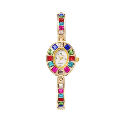 Minority Fashion Women's Quartz Watch - Stylish Gold & Silver Elegance - Buy Center
