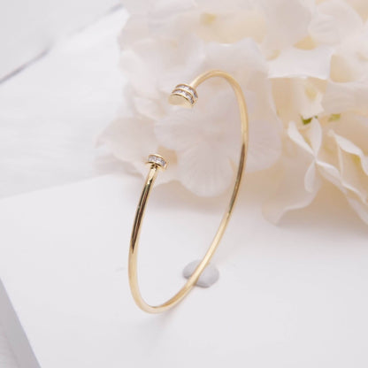 Elegant Zircon Bracelet for Women - Light Luxury Design, Trendy Style - Buy Center