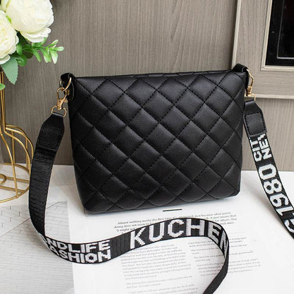 Women's Korean-Style Shoulder Bag - Premium PU, Trendy Colors 2025 - Buy Center