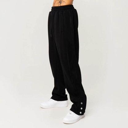Men's Casual Cotton Pants - Loose Fit, 3 Colors for Everyday Comfort - Buy Center
