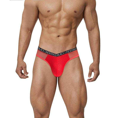 Men's Breathable Quick-Drying Panties - Comfortable Nylon Briefs for All Seasons