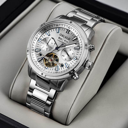 Men's Multi-Functional Hollowed Fashion Watch - Stylish & Versatile Design - Buy Center