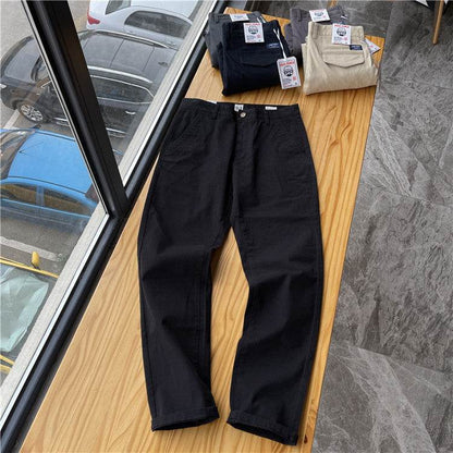 Men's Brushed Twill Casual Pants - Comfortable Cotton Fit, Trendy Styles - Buy Center
