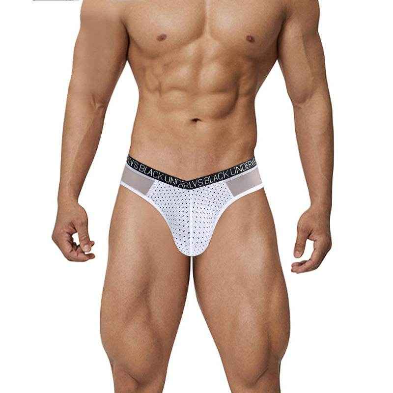 Men's Breathable Quick-Drying Panties - Comfortable Nylon Briefs for All Seasons