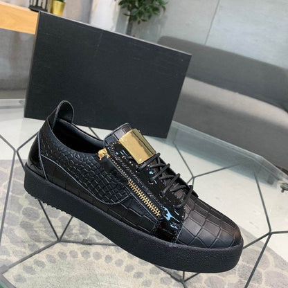 European Station Men's Cowhide Fashion Shoes - Casual Vulcanize Style 2025 - Buy Center