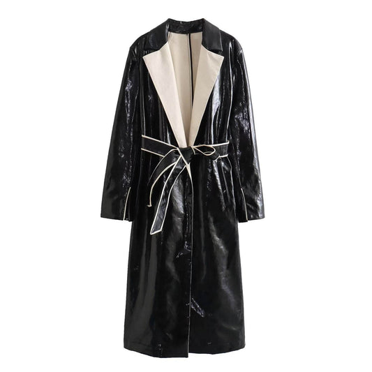 Women's Personalized Black Wool Blend Jacket - Stylish Overcoat for 2025 - Buy Center