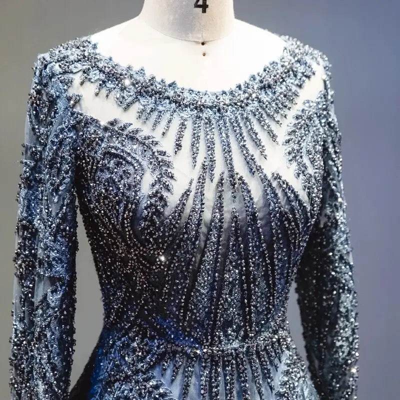Sharon Said Plus Size Dubai Evening Dress - Floral A-Line Formal Kaftan - Buy Center