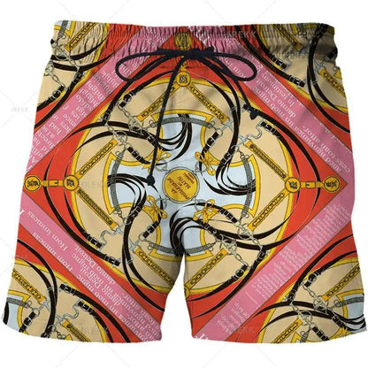 Luxurious 3D Printed Men’s Board Shorts - Hip Hop Beachwear for Summer - Buy Center