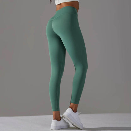 Hamidou Women's High Waist Yoga Leggings - Breathable & Stylish Gym Wear - Buy Center