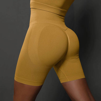 Hamidou Women's High Waist Yoga Shorts - Push Up Fitness Style - Buy Center