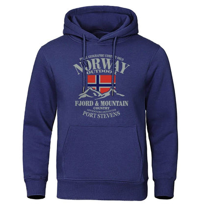 Norway FjordFashion Oversize Casual Hoody - Autumn Street Style - Buy Center
