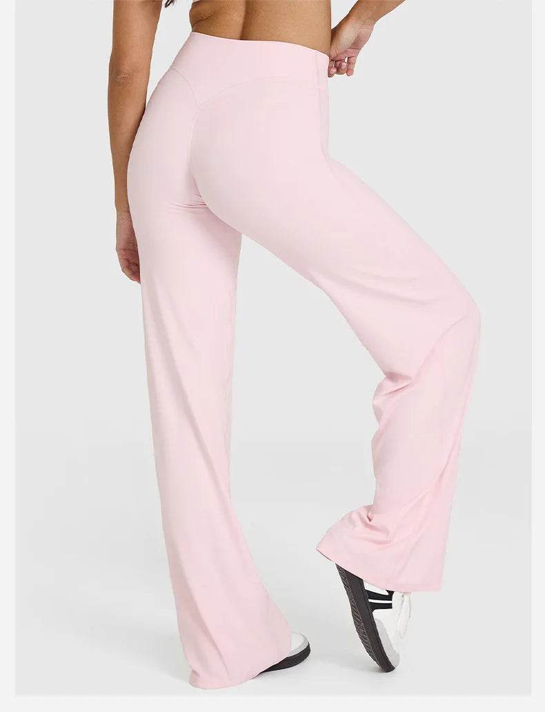 Women's High-Elastic Yoga Pants - Breathable Tummy Control, Straight Leg - Buy Center