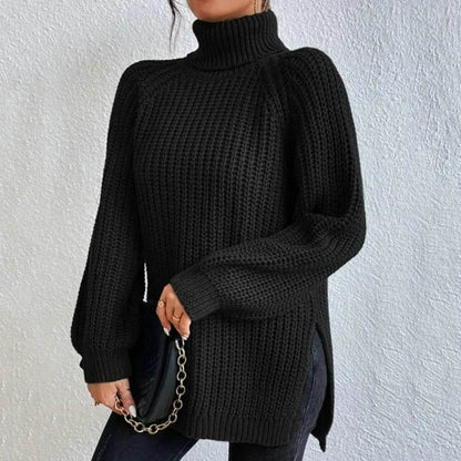 SANWOOD Women's Turtleneck Sweater - Loose Fit, Warm & Casual - Buy Center