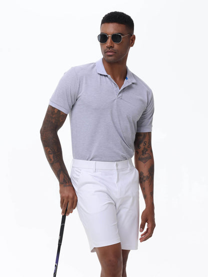 Men's Casual Golf Shorts - Trendy Stretch Waist with Side Pockets - Buy Center
