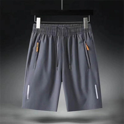Men's Ice Silk Shorts - Quick Dry, Breathable, and Casual Summer Wear - Buy Center