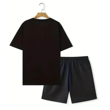 YEAE Men's Summer 2-Piece Suit - Casual 3D Print T-Shirt & Shorts - Buy Center