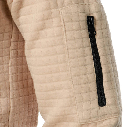 Men's Zipper Stand Collar Hoodie - Casual Plaid Cardigan Coat - Buy Center