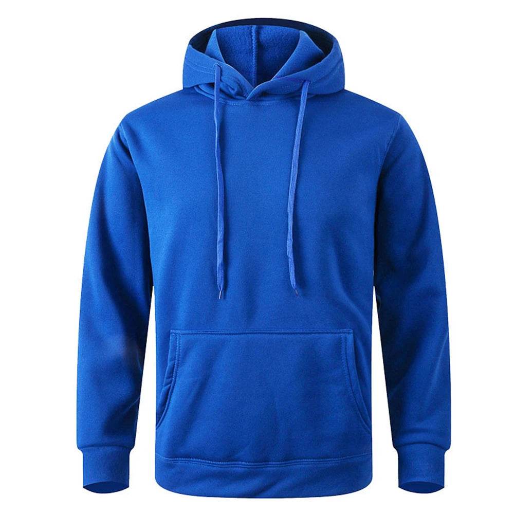 Casual Solid Color Hoodies - Men's & Women's Warm Streetwear Pullover - Buy Center