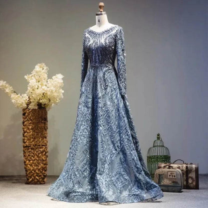 Sharon Said Plus Size Dubai Evening Dress - Floral A-Line Formal Kaftan - Buy Center