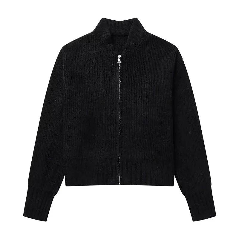 TRAF Women's Cardigan - Casual Knit Outerwear for Autumn/Winter 2024 - Buy Center