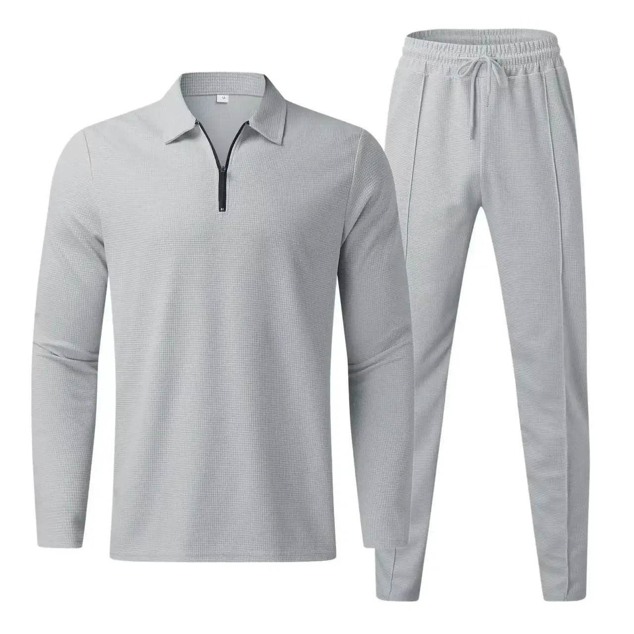 2023 Men's Casual T-Shirt Suit - Summer Long Sleeve Set - Buy Center