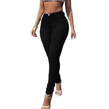 2022 Women’s High Waist Skinny Jeans - Elastic Pencil Pants - Buy Center