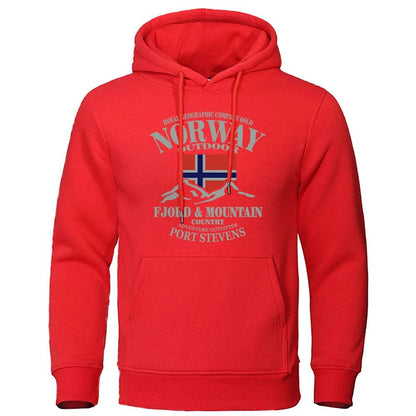 Norway FjordFashion Oversize Casual Hoody - Autumn Street Style - Buy Center