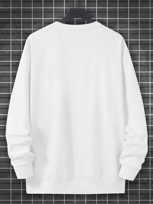 Drifting Spades A Black Pattern Male Sweatshirts Comfortable Creative Pullovers Hip Hop Tops Fleece Casual Streetwear For Mans - Buy Center