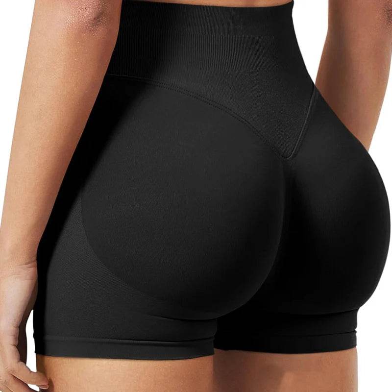 OLOEYER Women's 4.5” Seamless Gym Shorts - True to Size Yoga Fit - Buy Center