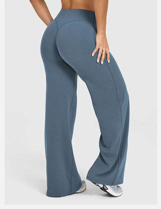 Women's High-Elastic Yoga Pants - Breathable Tummy Control, Straight Leg - Buy Center