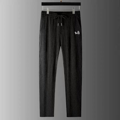 Summer Chinese Style Men’s Casual Set - T-Shirt & Pants Suit - Buy Center