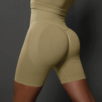 Hamidou Women's High Waist Yoga Shorts - Push Up Fitness Style - Buy Center