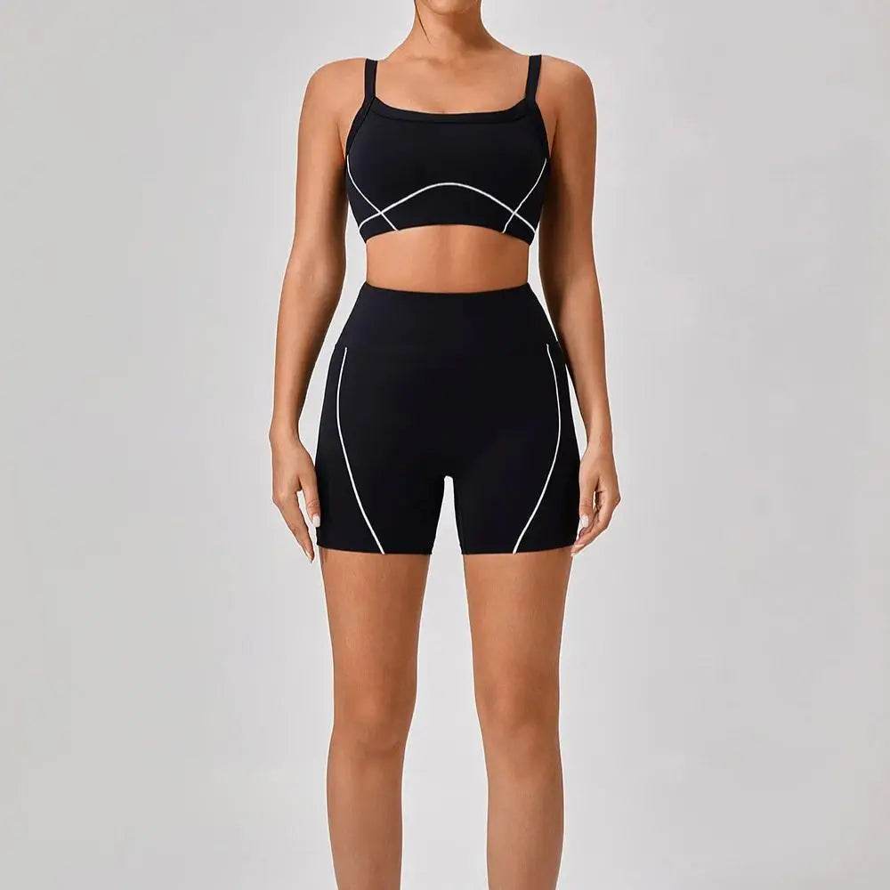 Mr. Nut Women's 2-Piece Workout Set - Sporty Skort and Tank Outfit - Buy Center