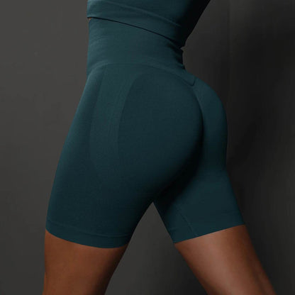 Hamidou Women's High Waist Yoga Shorts - Push Up Fitness Style - Buy Center