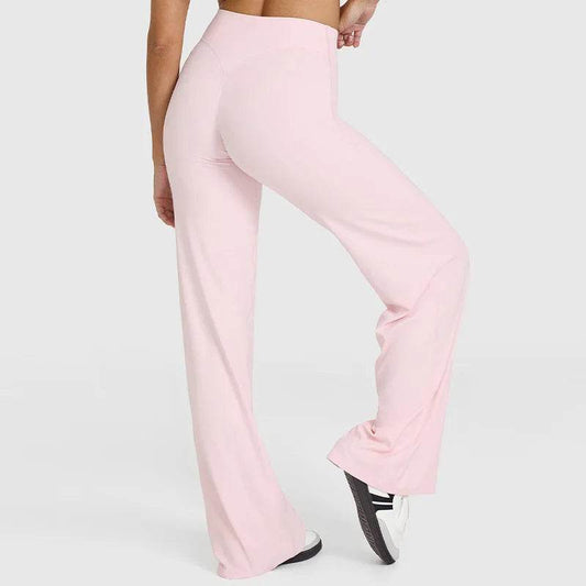 Women's High-Elastic Yoga Pants - Breathable Tummy Control, Straight Leg - Buy Center