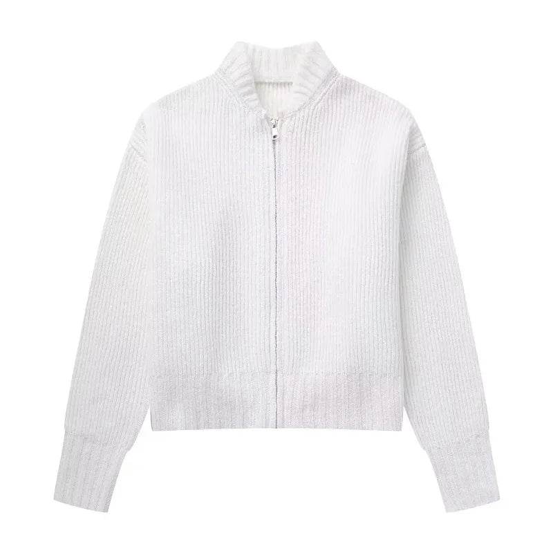 TRAF Women's Cardigan - Casual Knit Outerwear for Autumn/Winter 2024 - Buy Center