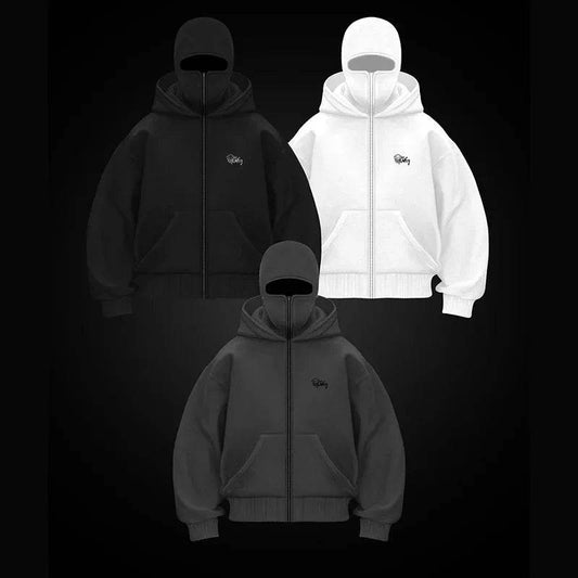 CINESSD Men's Oversized Hoodie Jacket - Gothic Star Fashion Trend - Buy Center