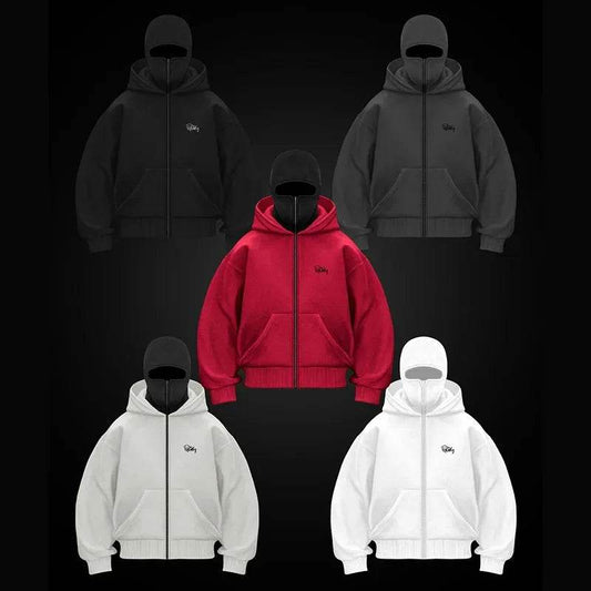 CINESSD Men's Oversized Hoodie Jacket - Gothic Star Fashion Trend - Buy Center