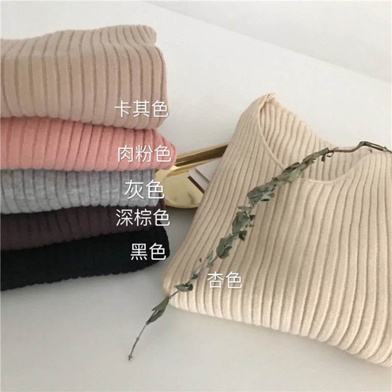Korean Autumn V Neck Sweater - Slim Fit Knitted Pullover for Women - Buy Center