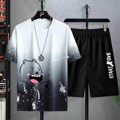 Trendy Casual Sports 2-Piece Set for Youth - Cool Summer Style - Buy Center