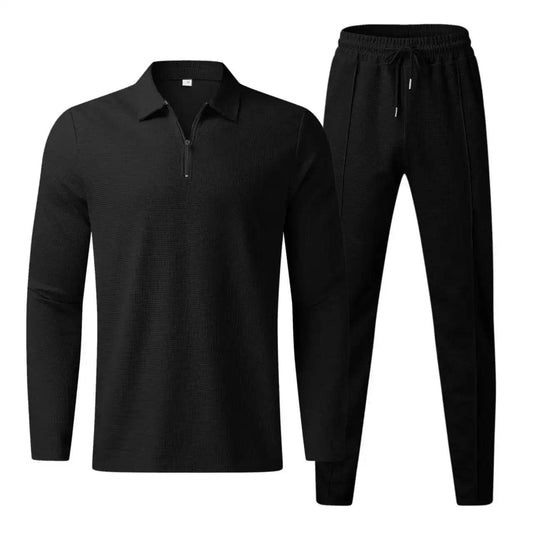 2023 Men's Casual T-Shirt Suit - Summer Long Sleeve Set - Buy Center