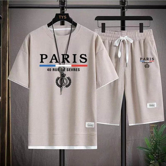 Men's Casual T-Shirt and Shorts Set - Summer Fashion Comfort - Buy Center
