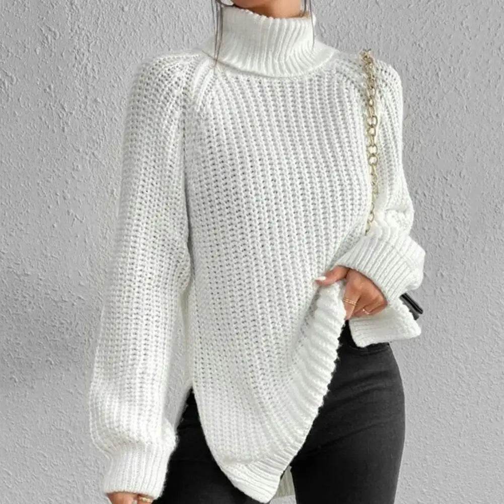 SANWOOD Women's Turtleneck Sweater - Loose Fit, Warm & Casual - Buy Center